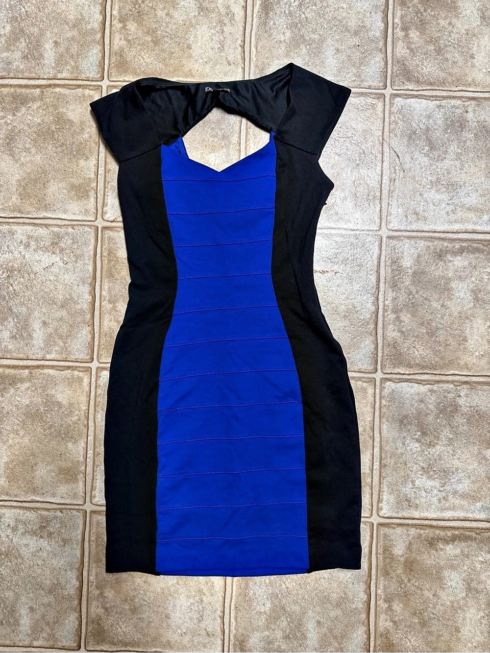 Express Color Block Mini Dress Size 2